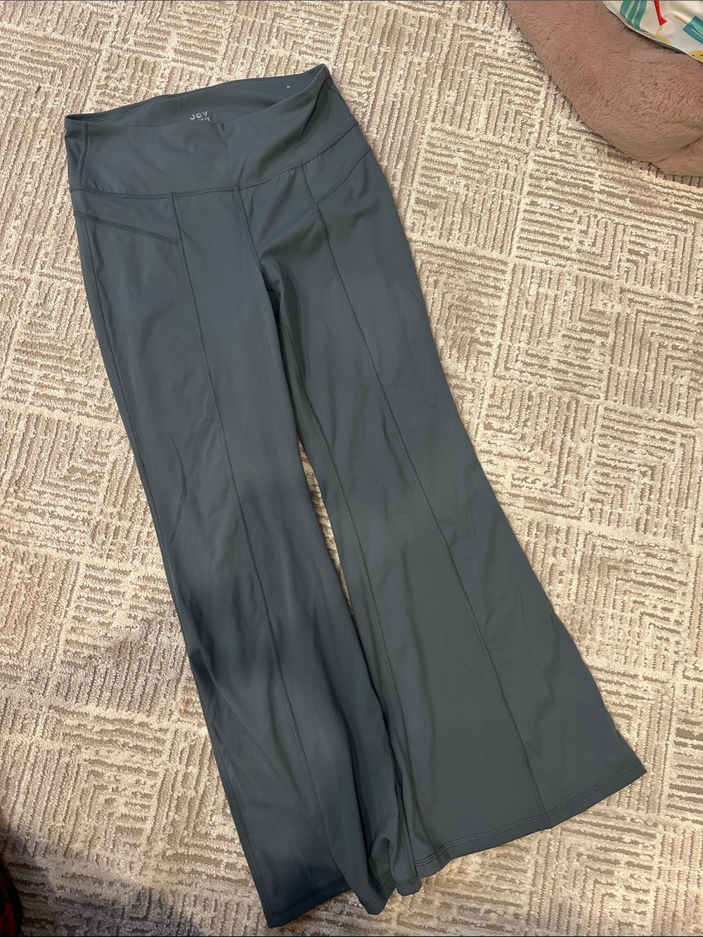 JoyLab Slate Gray Boot-Cut yoga pants